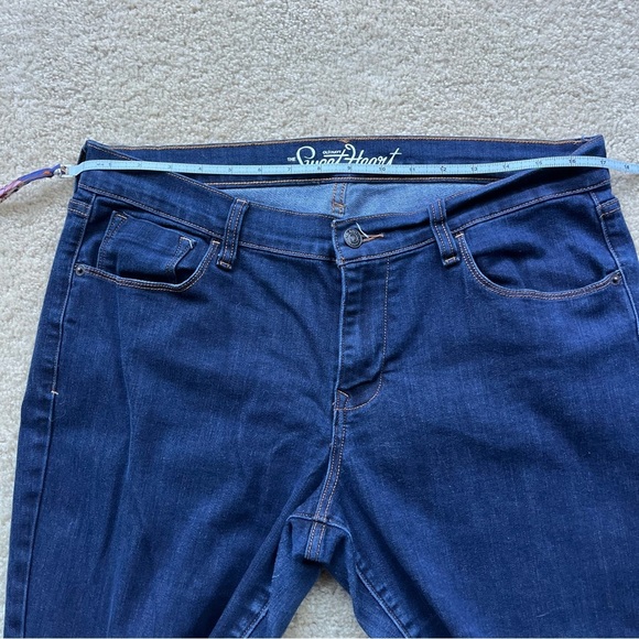 Old Navy Women’s Sweetheart Boot Cut Denim Blue Jeans - 12 Long - VGUC - Stretch - Picture 6 of 9